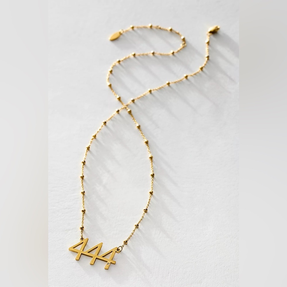 NWT Angel Number Necklace - Picture 3 of 5